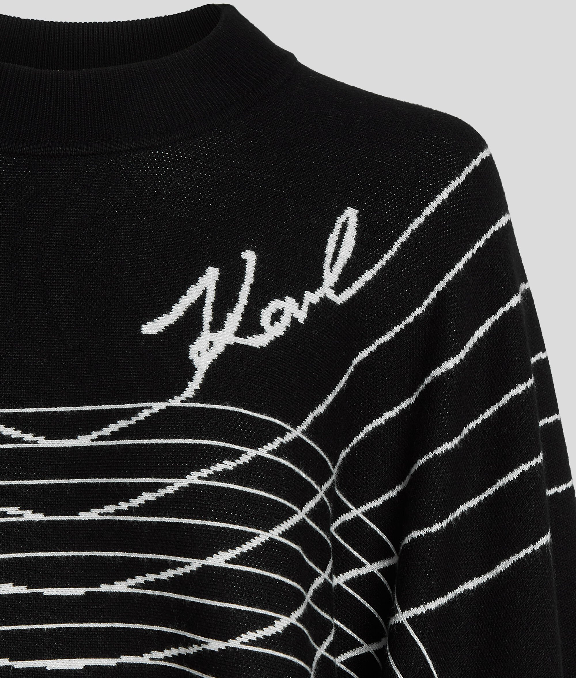 (image for) Cute KARL SIGNATURE SCARF JUMPER